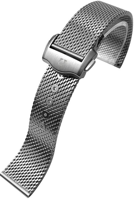 omega oem mesh bracelet|omega steel mesh bracelet.